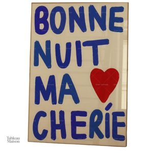 Tableau contemporain pour ambiance apaisante chambre à coucher