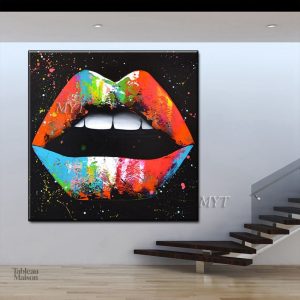 Tableau décoratif mettant en avant la beauté féminine