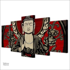 Tableau inspirant Bouddha, style Art déco élégant et unique