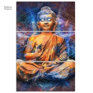 Décoration murale Bouddha, tableau zen pour ambiance sereine