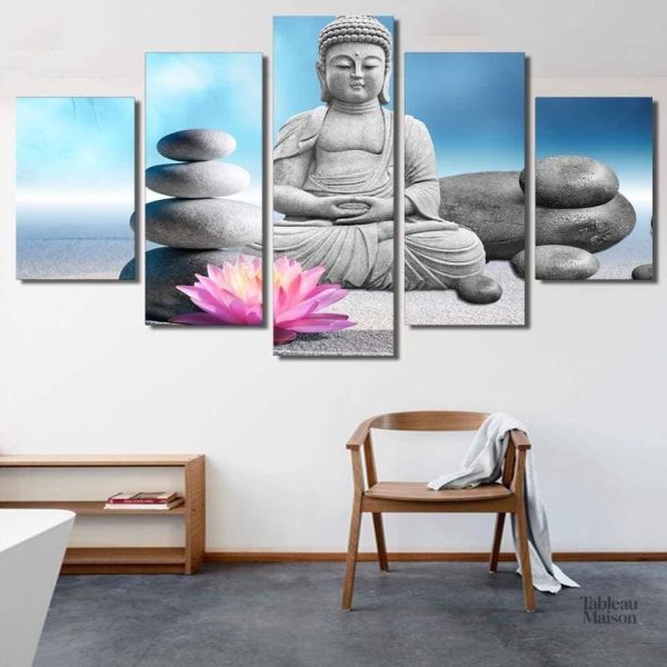 Tableau Bouddha Original en art contemporain