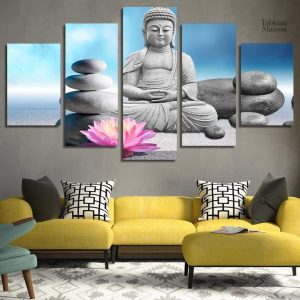 Illustration de Bouddha, symbole de paix intérieure