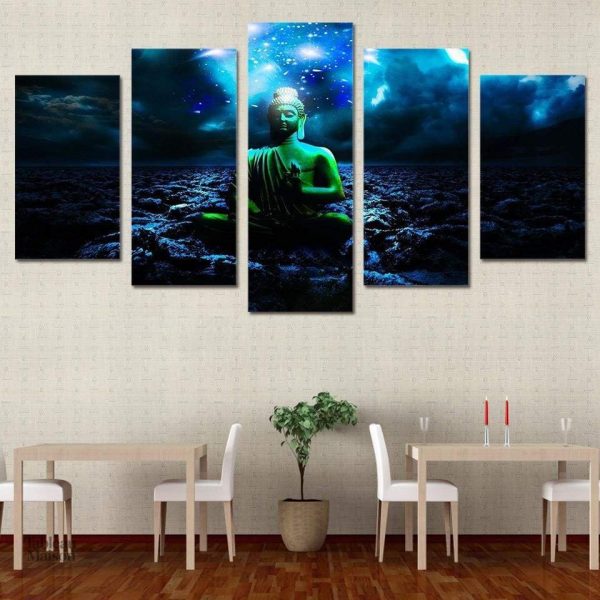 Tableau artistique inspirant sur le thème du recueillement