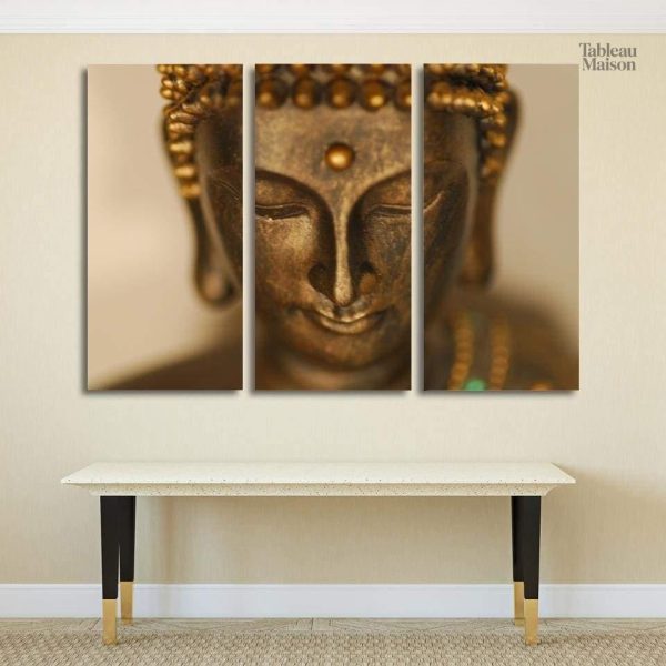 Tableau Bouddha veille