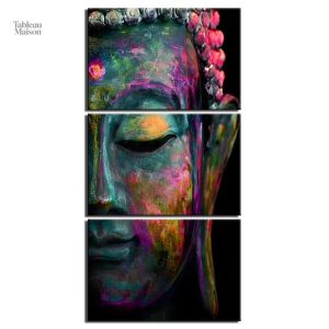 Tableau artistique Bouddha pour une ambiance zen et apaisante