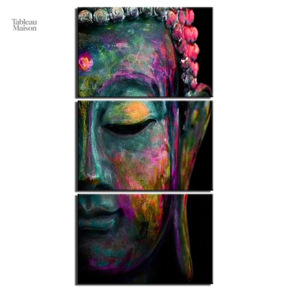 Tableau artistique Bouddha pour une ambiance zen et apaisante