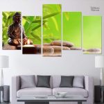 Art mural Bouddha pour créer un espace zen et méditatif