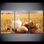 Art mural Boulangerie, ambiance chaleureuse pour votre cuisine