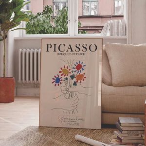 Tableau Bouquet de Fleurs de Pablo Picasso