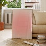 Tableau Brume Rose, œuvre artistique douce et apaisante