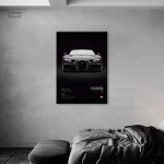 Tableau Bugatti Chiron élégant pour passionnés de voitures