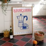 Tableau décoratif avec ambiance espresso