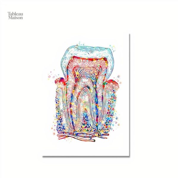 Tableau esthétique pour cabinet de dentiste