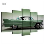 Décoration murale Cadillac Deville 1958, design classique