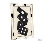 Tableau décoratif avec motifs de cartes