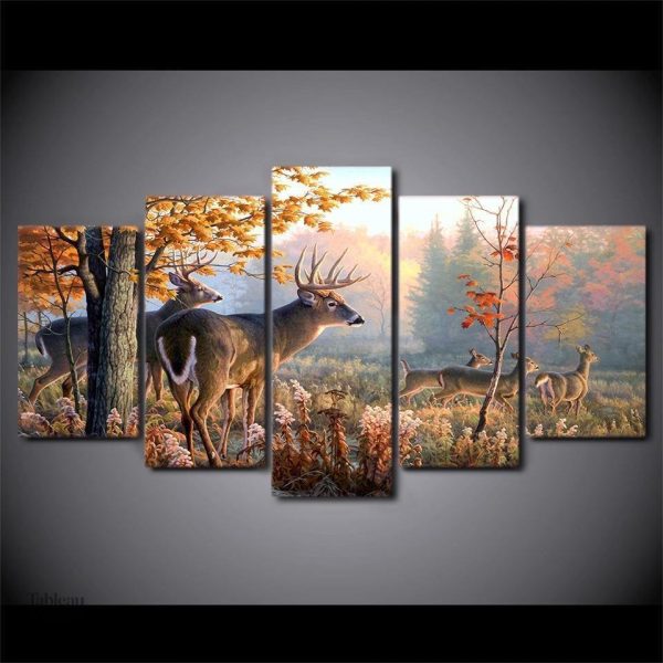 Décoration murale inspirée par la faune sauvage