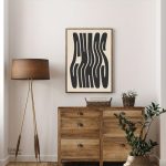 Tableau pop art Chaos en couleurs vives et dynamiques