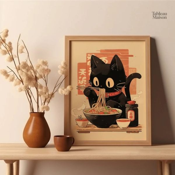 Œuvre d'art inspirée de la culture japonaise