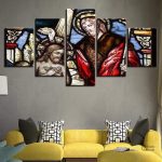 Tableau en vitrail, design unique et artistique