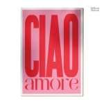 Tableau Ciao Amore, œuvre d'art moderne unique pour votre mur