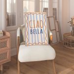 Tableau Ciao Bella, une œuvre d'art moderne colorée et expressive