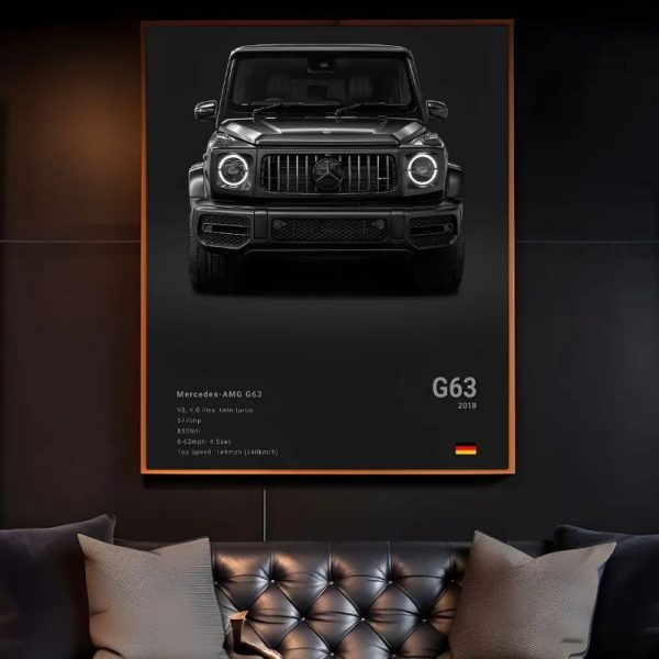 Tableau Classe G - design élégant pour voiture