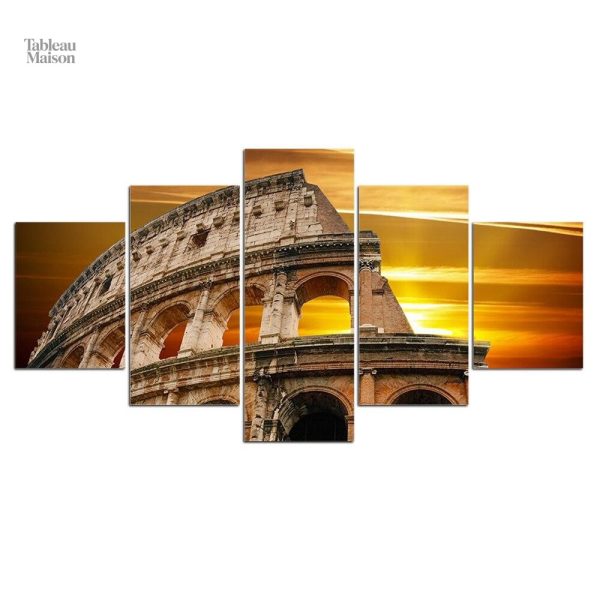 Tableau représentant le célèbre Colisée de Rome