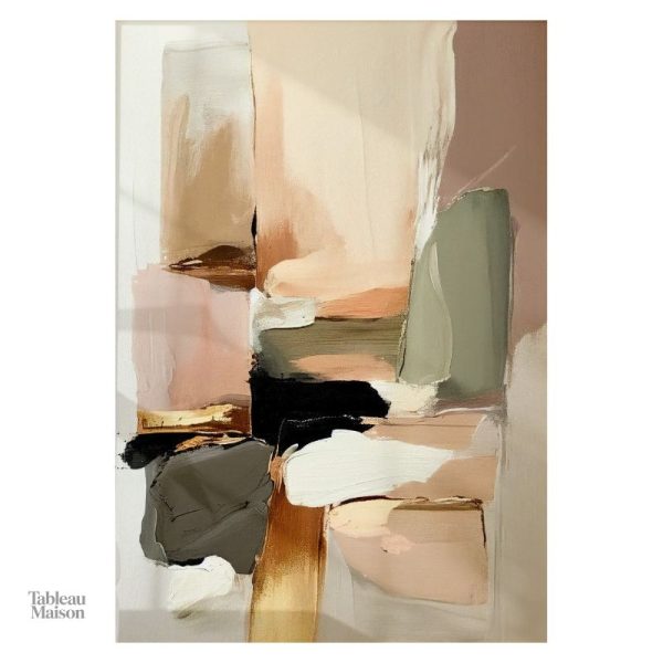 Tableau mural design avec motifs abstraits