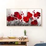 Tableau Coquelicot en toile décorative