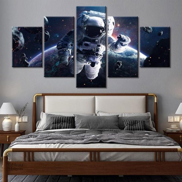 Tableau Cosmonaute moderne décoratif pour intérieur