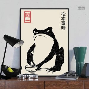 Détails du tableau Crapaud - Inspiration japonaise