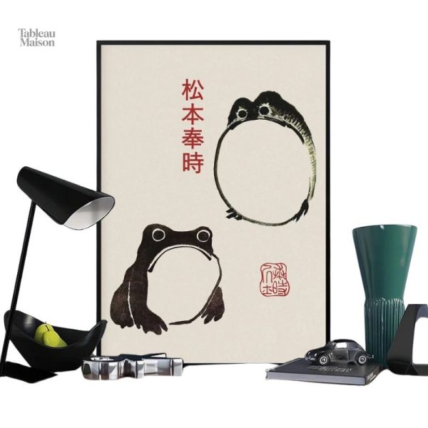Tableau mural japonais - Éléments de nature