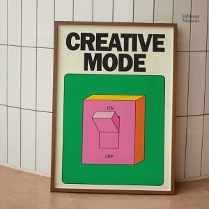 Tableau Creative Mode pour une décoration moderne