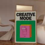 Tableau artistique inspiré pour l'intérieur