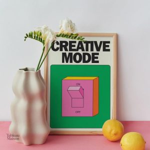 Tableau tendance avec design créatif
