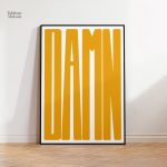 Tableau artistique contemporain avec design audacieux