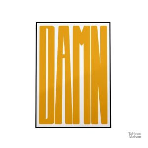 Œuvre moderne DAMN, style unique et captivant