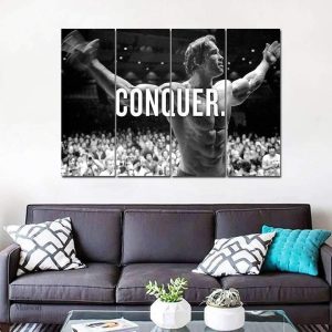 Tableau Arnold Schwarzenegger en art moderne