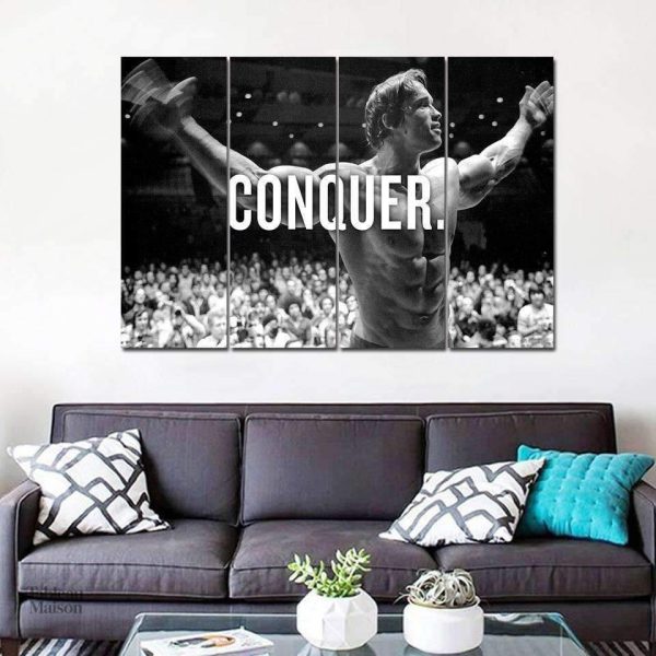 Tableau Arnold Schwarzenegger en art moderne