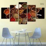 Tableau Aromates pour décoration de cuisine