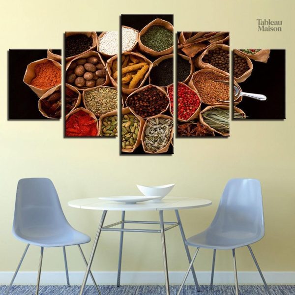 Tableau Aromates pour décoration de cuisine