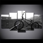 Tableau sur le thème du BMX, idéal pour les passionnés de vélo
