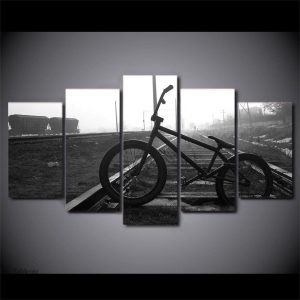 Tableau sur le thème du BMX, idéal pour les passionnés de vélo