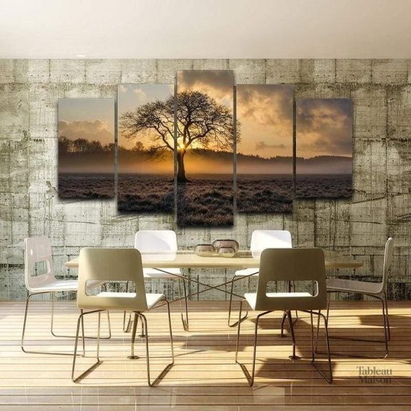 Tableau mural Brumes, ambiance apaisante pour salle de bain