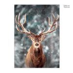 Tableau cerf, design unique pour un intérieur raffiné