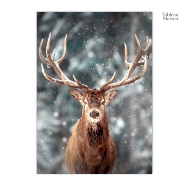 Tableau cerf, design unique pour un intérieur raffiné