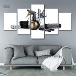 Tableau décoratif pour salon de coiffure moderne