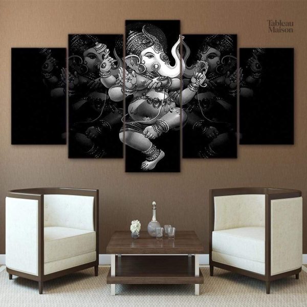 Tableau Danse de Ganesh, œuvre artistique inspirante