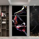 Tableau Vin tiré pour décoration de cuisine