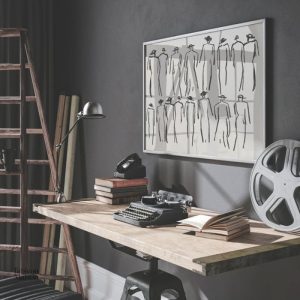 Œuvre d'art sur le thème de la foule